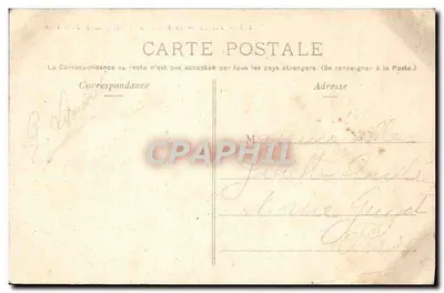Parijs — Het Paleis van Justitie — P.P.C. Parijs — Achterkant