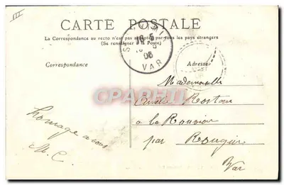 Tours - Gruppo Scolastico Mirabeau — editore C&C, n°190 — Verso