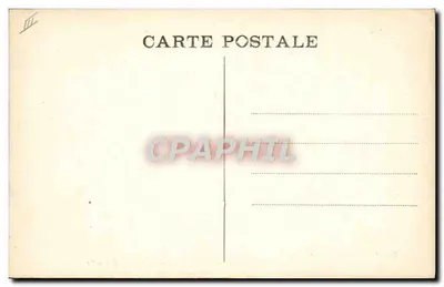 Carpentras — Escola Primária Superior — Um Refeitório — Verso