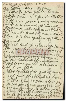 Aix-les-Bains — Pavilhão da Fonte das Duas Rainhas — E. Reynaud, Chambéry, n°3077 — Verso