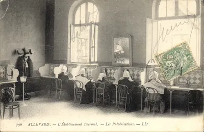 Allevard — The Thermal Establishment — The Sprays — LL