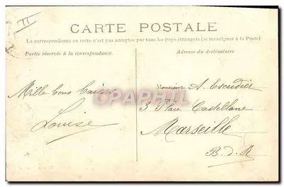Vichy — O Pavilhão do Golfe — Editor não identificado, número de série não visível — Verso