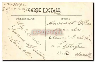 Vichy — O Golf-Club — LL. — n° 268 — Verso