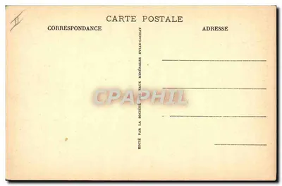 EVIAN-LES-BAINS — O Golfe — Editado pela Sociedade das Águas Minerais — Verso