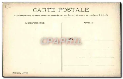 Monte-Carlo — Le Golf du Mont-Agel — Robaudy, Cannes — Verso