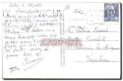 Vichy - Dom Golfowy — La Cigdène, n°428 — Rewers