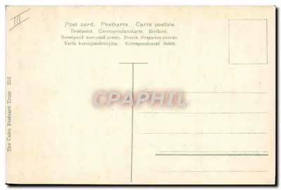 Canal: Cruce de una Dragamine — The Cairo Postcard Trust, n° 295 — Reverso