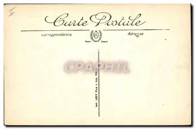 Marselha — O Castelo de If — Chegada de um correio em tempo ruim — LL, n° 154 — Verso