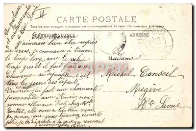 Lucie — Ilustrowana kartka pocztowa — Wydawca nie widoczny — Rewers