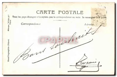 Louise — Dekoracyjna kartka pocztowa z portretami — Wydawca 'Étoile' Paryż — Rewers