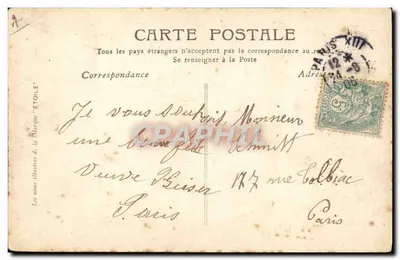 Dwie młode kobiety przy brzegu morza — Louis — Wydawnictwo Étoile — Rewers