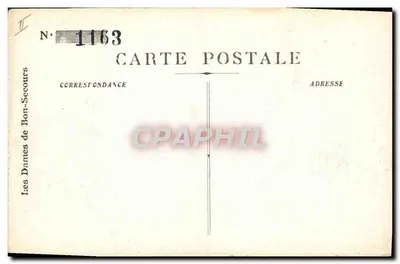 Marseille - Ogród Zoologiczny — wydawca Les Dames de Bon-Secours, n° 243 — Rewers