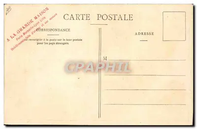 Toulon und sein Hafen — Ansicht des Hafens mit Booten — Verlag DURET, NICE — Rückseite