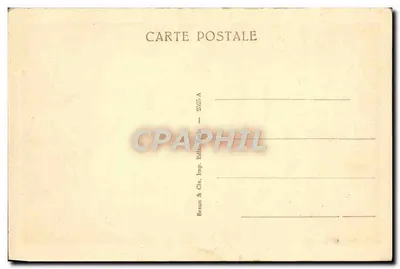 Sypialnia Ludwika XV — Zamek Versailles — Braun & Cie, Imp. Wydawcy, Paryż — nr 2925 A — Rewers
