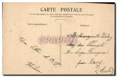 Versailles — Pátio do Norte — Editor não identificado — Verso