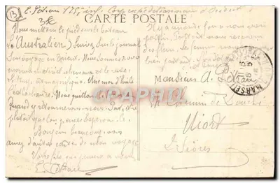 MARSEILLE — Plac Bourse — ZZ. — Rewers