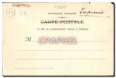 Marsiglia - 14 Ascensori di Nostra Signora della Guardia — Fot. Lacour — Verso