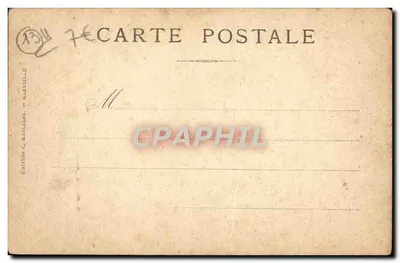 Marsiglia — La Cattedrale — Edizione C. Maillière, n°4 — Verso