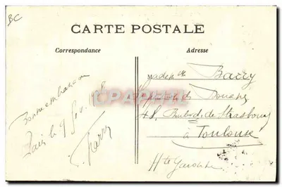 PARIS — Nossos Bravos Invalidos — J.H. — Verso