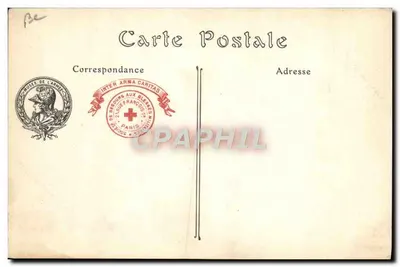 Hotel des Invalides — De laatste Invalides (1908) — Éditions de la Poste — Achterkant