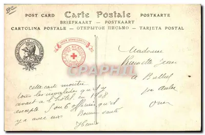 Hôtel des Invalides — Les derniers Invalides (1908) — Musée de l'Armée — Verso