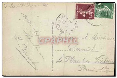 El Observatorio del Pic du Midi — Bagnères-de-Bigorre — editor no identificado, n° 80 — Reverso