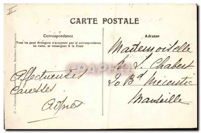 TANANARIVE — L'Observatoire d'Ambohimpona — Éditeur inconnu, n° de série non visible — Verso