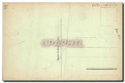 Sommet du Puy de Dôme - L'Observatoire — L'Auvergne Pittoresque, n°4311, éditeur Idéal — Verso
