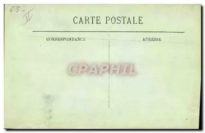 Auvergne — Het Observatorium van Puy de Dôme — LL — Achterkant