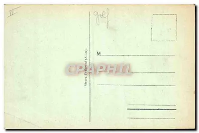Vichy — Golf — wydawca Pégain, nr 428 — Rewers