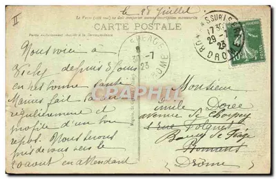 Vichy - Le Golf — Wydawca anonimowy, nr 426 — Rewers