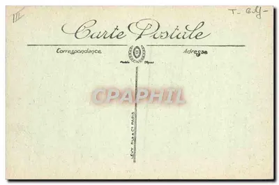Vichy — Golf-Club — wydawca Lévy Frères, nr 232 — Rewers