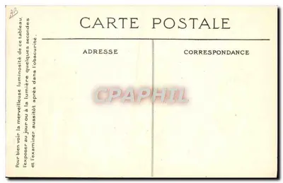 O Golfe — Silhuetas dos Ateliers — Imp. Lumineuse Radiana, Paris — Verso