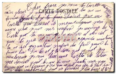 Marseille — statek w morzu — LL. n°298 — Rewers