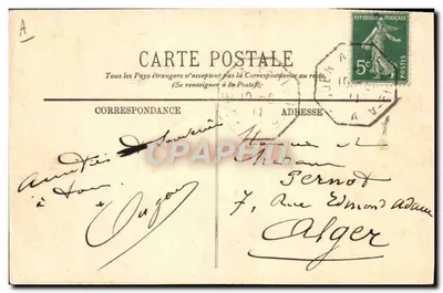 Le Havre — L’Aquitaine — LL. n°312 — Verso