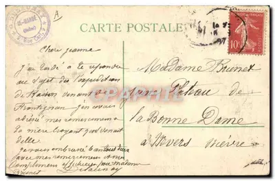 Exposition coloniale — Les éléphants de l'Inde — éditeur A. Dresden — Reverso