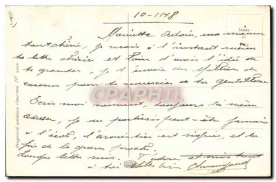 Mulher lendo um livro — Rappini, n° 10-1148 — Verso
