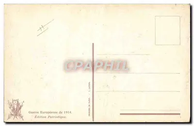 英軍によって捕虜となったドイツ兵 — 1833 — エディションI. ラウナ — 裏面