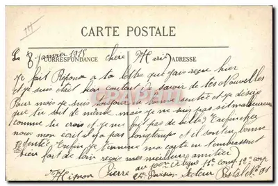 Convoglio di prigionieri tedeschi — Foto Branger — n° 307 — Verso