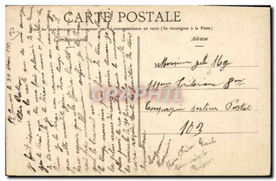 Spioni al muro — scena di guerra 1914 — secondo l'Illustration, edita da 'GEO' n°13 — Verso