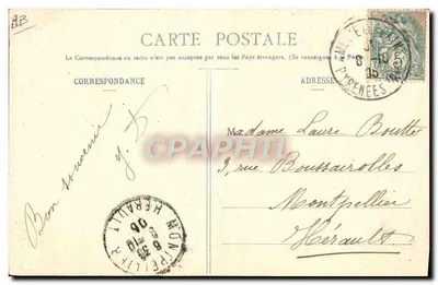 Catalã tecendo de baixo — Amélie-les-Bains (Pyr.-Orient) — F. Salvat, editor — Verso