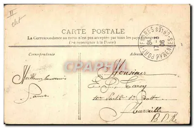 La Belle Catalane — femme en costume traditionnel catalan — Édition E.D.B. n°32 — Achterkant