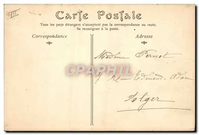 PARIS — Parc Montsouris, L'Observatório — editor desconhecido, n° 216 — Verso