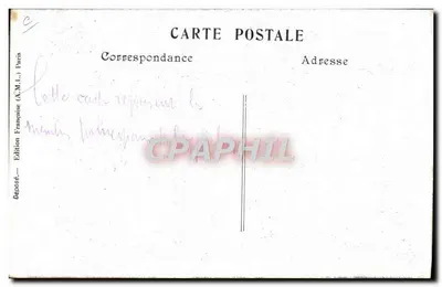 Concierto Patriótico Francés — La Marsellesa — Edición Francesa (A.M.L.) — Reverso