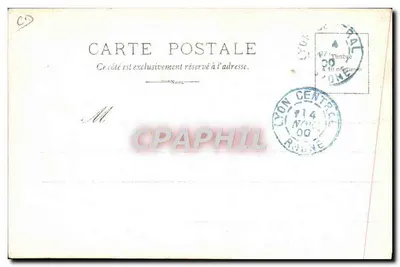 Presidente Carnot — Muerto en su cama — A. Guy y Chanut, fot. Lyon — Reverso