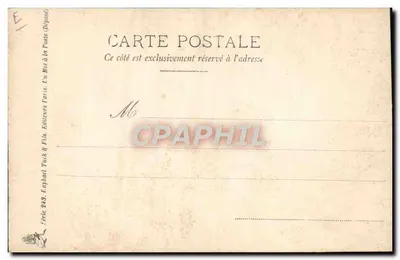 La Grande Thérèse — Los millones existen de todos modos! — P. K. (P. K. / P. K. 7) — Serie 248, Ed. Tuck & Fils — Reverso