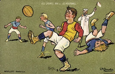 Les Sports. XVI — Le Football — Moul lot - Marseille