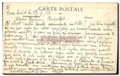 Croiseur "Amiral Latouche-Tréville" — en pleine tempête dans les mers de Chine — éditeur Grondin & Cie, n° 11 — Verso