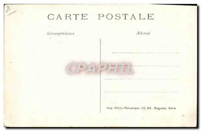 Paryż - Jardin des Plantes - Sama słoń — Imp. Photo-Mécanique, n°214 — Rewers