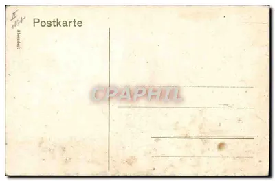 Stara pocztówka Elefant Indie — Rewers